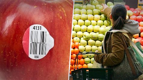 Qué es el código PLU las etiquetas que vienen en las frutas y verduras