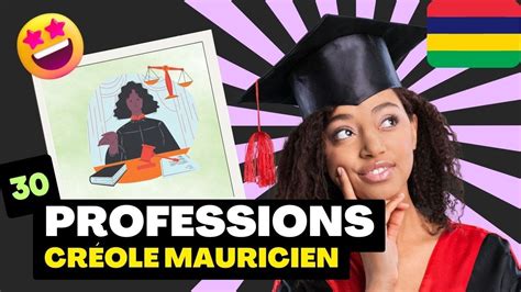 30 Professions Et Métiers En Créole Mauricien Pour DÉbutants Un Bonus SpÉcial Youtube