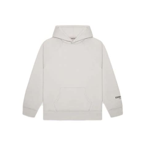 Fear Of God Essentials 3m Logo Pullover Hoodie Blackwhitefear Of God