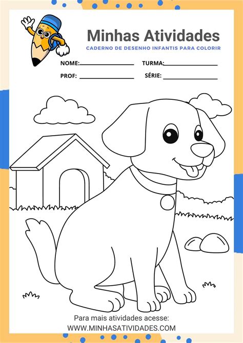 Tarefa Para Colorir - Atividades Com Desenhos Infantis Para Colorir