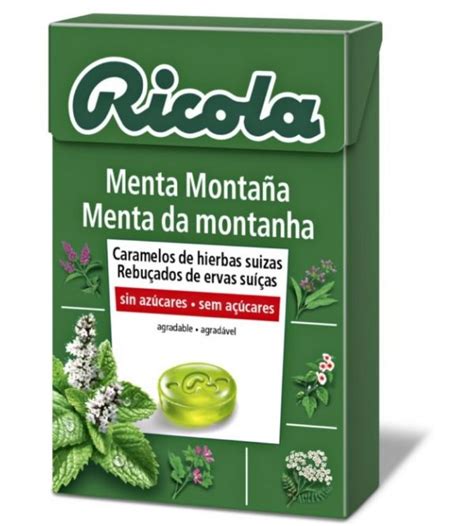 Menta Montaña Sin Azúcares 50 gr ricola Perfumerías Avenida