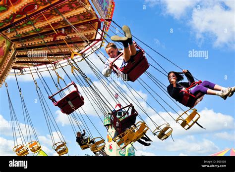 Fair Fairground Ride Swing Hi Res Stock Photography And Images Alamy