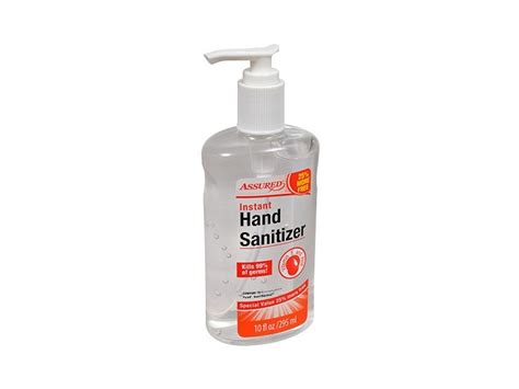 Assured Instant Hand Sanitizer, 10 fl. oz. Ingredients and Reviews