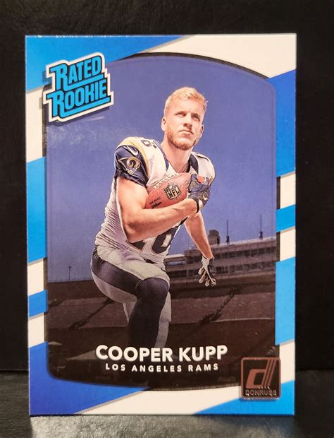 Panini Donruss Rated Rookie Cooper Kupp Rookie Rc La Rams