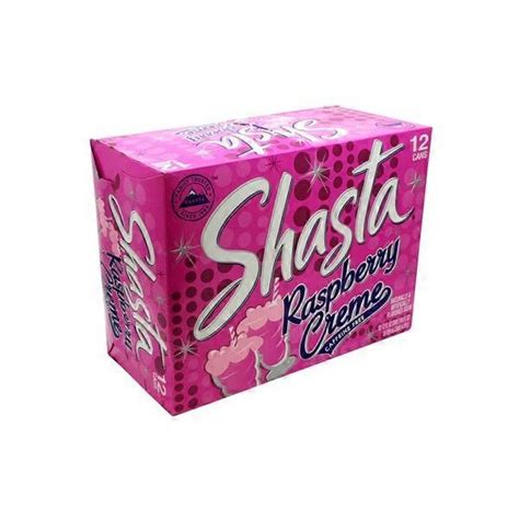 Shasta Raspberry Creme Soda 12 Fl Oz Instacart