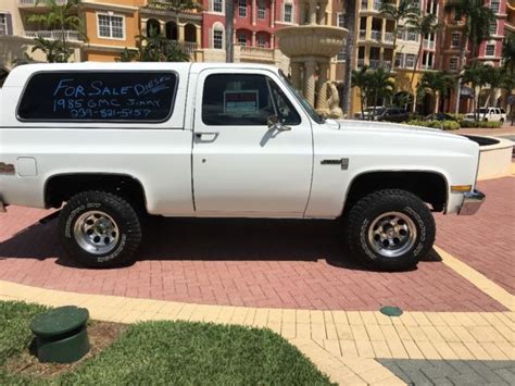 1985 Gmc Sierra Classic Jimmy 4x4 Diesel For Sale Photos Technical