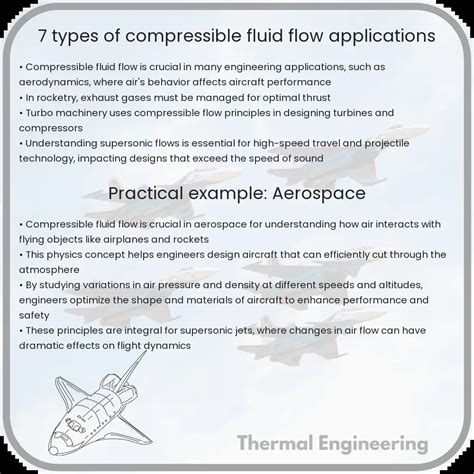 7 Types Of Compressible Fluid Flow Applications