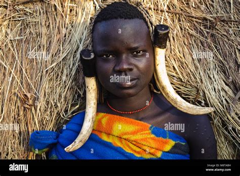 Mursi people ( Ethiopia Stock Photo - Alamy