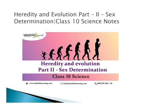 Ppt Heredity And Evolution Part Ii Sex Determination Class