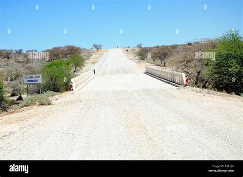 Bridge Over The Klein Aub Namibia Stock Photo Alamy