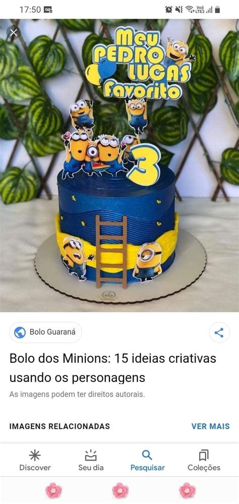 Pin De Erika Mendes Em Bolo Dos Minions Bolo Dos Minions Naked Cake