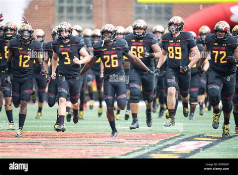 College Park Maryland Usa 14th Oct 2017 The University Of Maryland