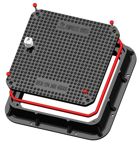 High Quality Smc Composite Waterproof Square Manhole Cover Frp Grp