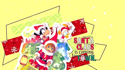 Santa Claus Is Coming To Town Wallpaper