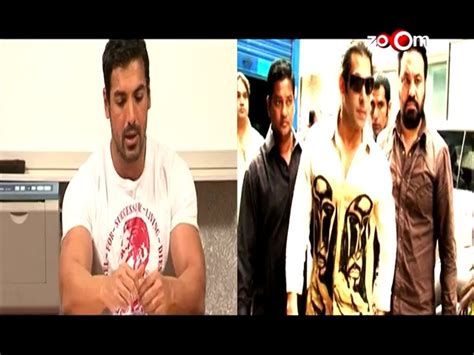 Salman Khan And John Abraham Clash For A Films Title Video Dailymotion