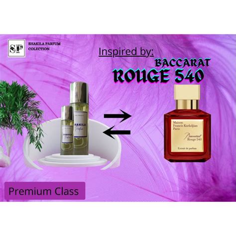 Jual BACCARAT ROUGE 540 SHAKILA PARFUM PREMIUM FRAGRANCE Shopee