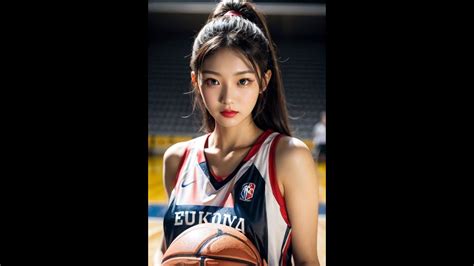 Ai Artㅣbasketballㅣㅣpart 1ㅣkorean Girlㅣpixai Youtube