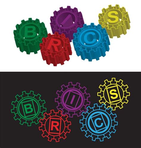 Isometric Ste Of Gears And Cogs Isolated On White Stock Vector Image