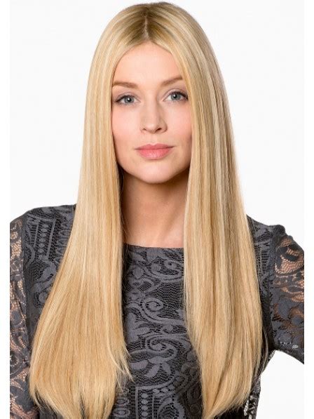 Extra Long Straight Blonde Lace Front Mono Top Wigs Best Wigs Online Sale