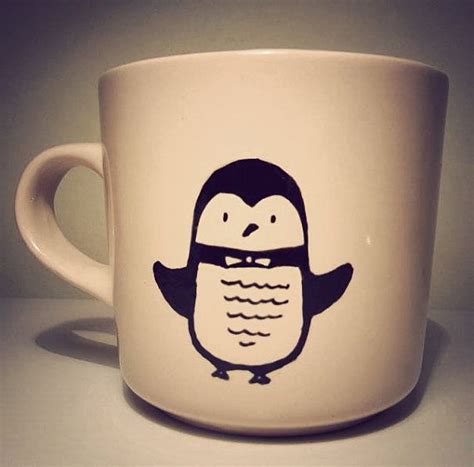 Penguin Mug By Mr Teacup Etsy Penguin Mug Penguins Mugs