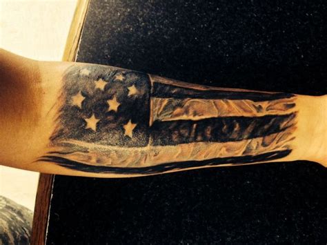 Small Black American Flag Tattoo Ideas Will Get You Excited!