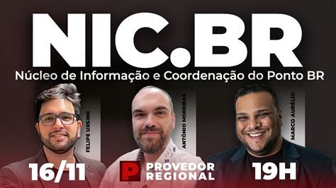 NIC BR Tudo sobre o Núcleo de Informação e Coordenação do Ponto BR