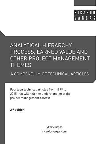 Analytical Hierarchy Process Earned Value And Other Project Management