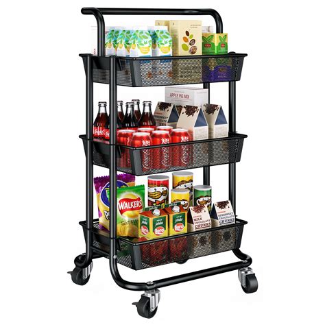 Buy Greensen Tier Rolling Cart All Metal Kitchen Storage Organizer