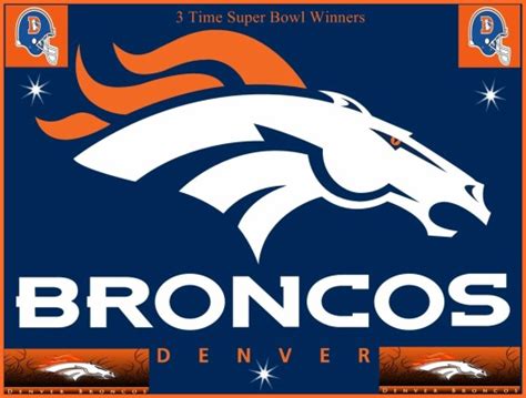 Denver Broncos Nfl Logo Uhd 4k Wallpaper - Denver Broncos Logo 2018 ...