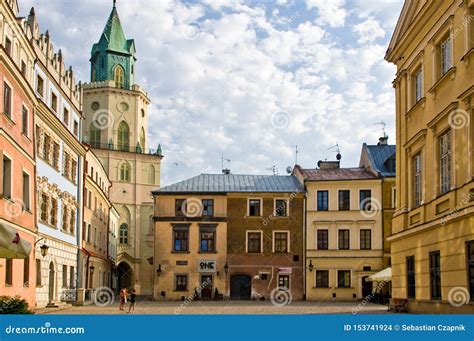 lublin poland  town city centre unesco heritage architecture