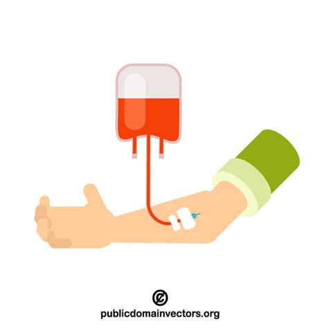 Blood transfusion .ai Royalty Free Stock Vector Clip Art