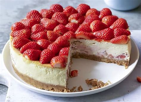 Cheesecake à la fraise CuisineThermomix Recettes spéciales