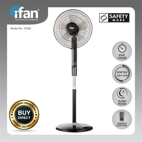 Ifan Powerpac Inch Stand Fan With Remote Control If