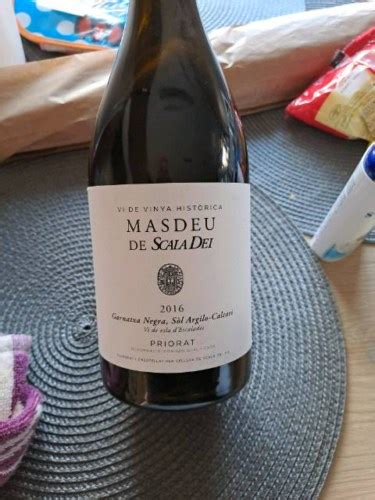 Masdeu Priorat De Scala Dei Sol Argilo Garnatxa Vivino Us