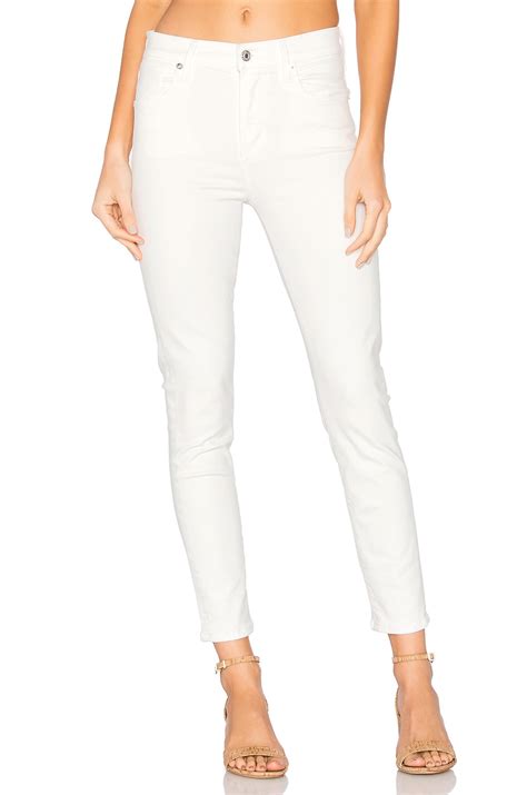 AGOLDE Sophie High Rise Skinny Crop In Beach Walk REVOLVE