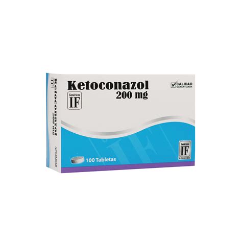 KETOCONAZOL 200 mg IF Ibero Fármacos