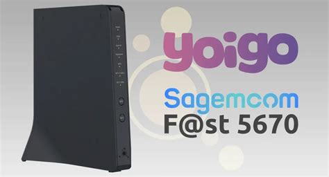 Nuevo Router Sagemcom Fast Con Wifi De Yoigo M Sm Vil