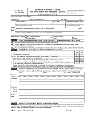 Ga Dor Fill Out Tax Template Online