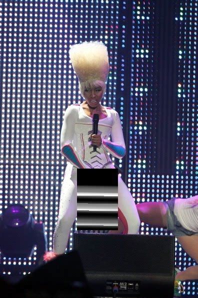 Living Not Existing Nicki Minaj Plays With Dildo On Stage