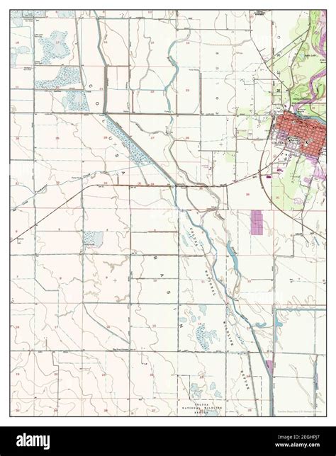 Colusa California Map 1991 124000 United States Of America By