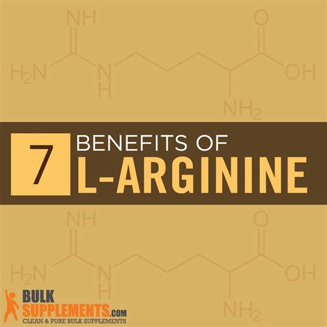 4 Ways L Arginine Benefits The Body And How To Use It