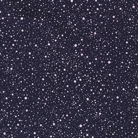 Mousseline De Coton DOUBLE GAZE PRIME Galaxie Bleu Marine