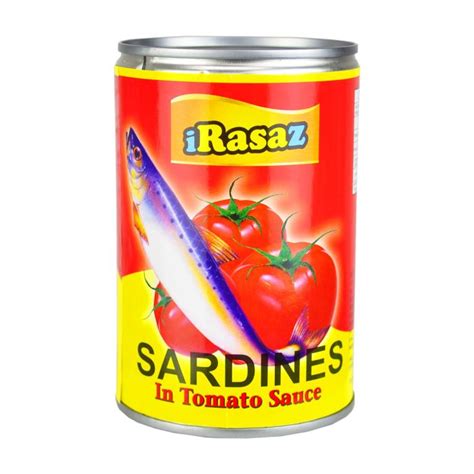 Irasaz Sardines In Tomato Sauce 425g Pasaraya Cs Brothers