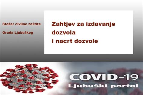 Zahtjev za izdavanje dozvola i nacrt dozvole Ljubuški na dlanu