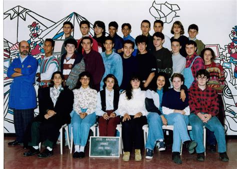 Photo De Classe Bep Cap Microtechnique De Lycee De L Argensol