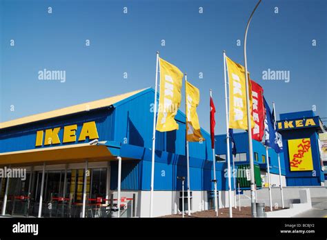 Ikea store europe spain shop flags hi-res stock photography and images ...