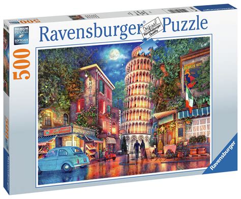 Ravensburger Palapeli Evening In Pisa 500 Palaa Villakeiju