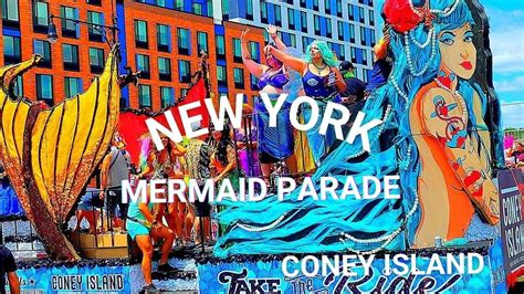 Nyc Mermaid Parade Coney Island Highlights Youtube