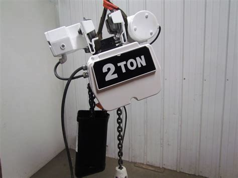 Coffing Ec Ton Electric Chain Hoist Power Trolley Fpm