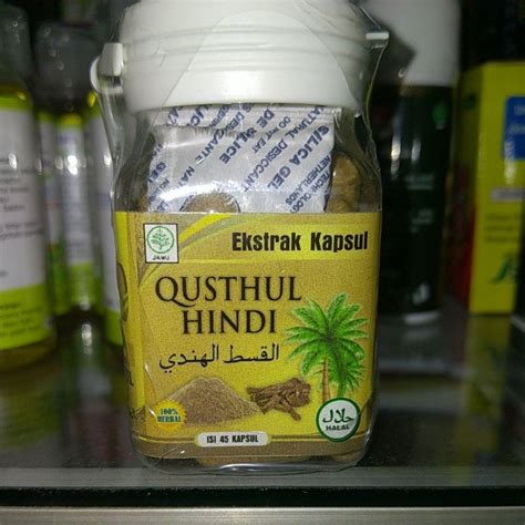 Jual Herbal Qust Al Hindi Qusthul Alhindi Kapsul Organik Shopee